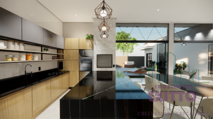 CASA PLANA 3 DORMITÓRIOS