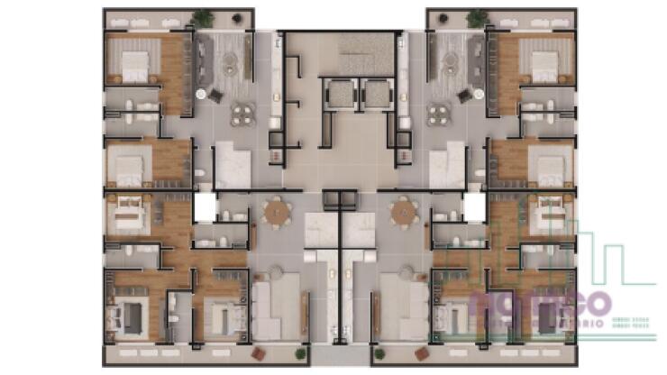 Apartamentos de 2 e 3 suítes no Centro da cidade