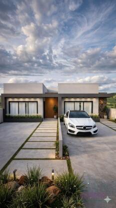 CASA 3 DORMITÓRIOS SENDO 1 SUÍTE EM CONSTRUÇÃO