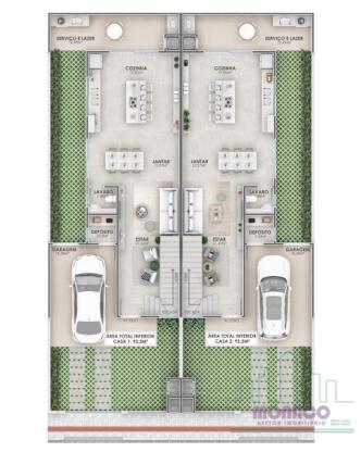 Sobrado de LUXO em praia paradisíaca