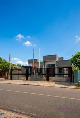 Casas em construção no Bairro União